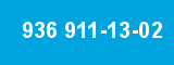 936 911-13-02 936 911-13-02